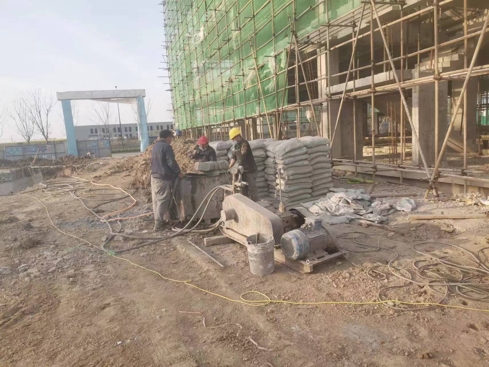 都安别墅下沉注浆